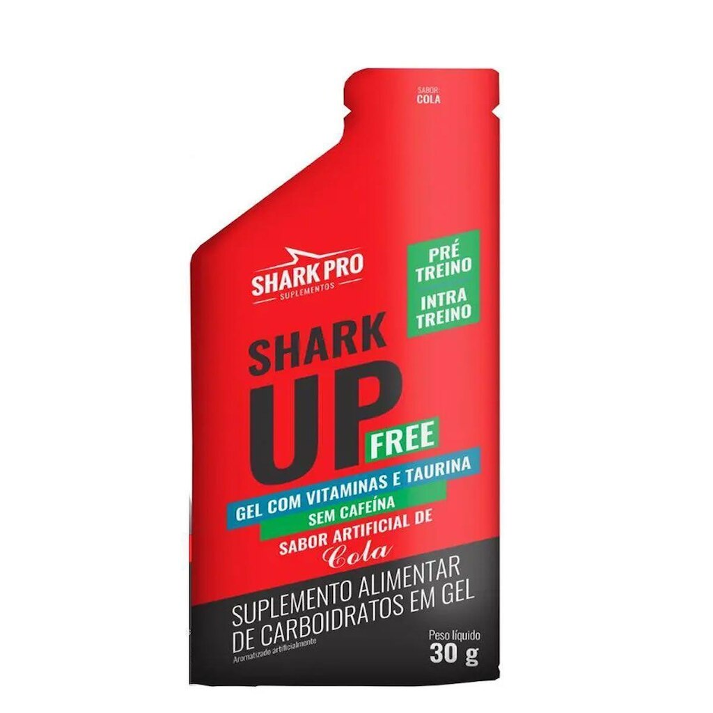 Shark Up Free - 1 Sachê 30g Cola - Shark Pro