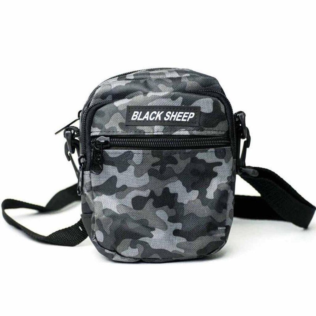 Sholderbag Black Sheep Camuflada Cinza