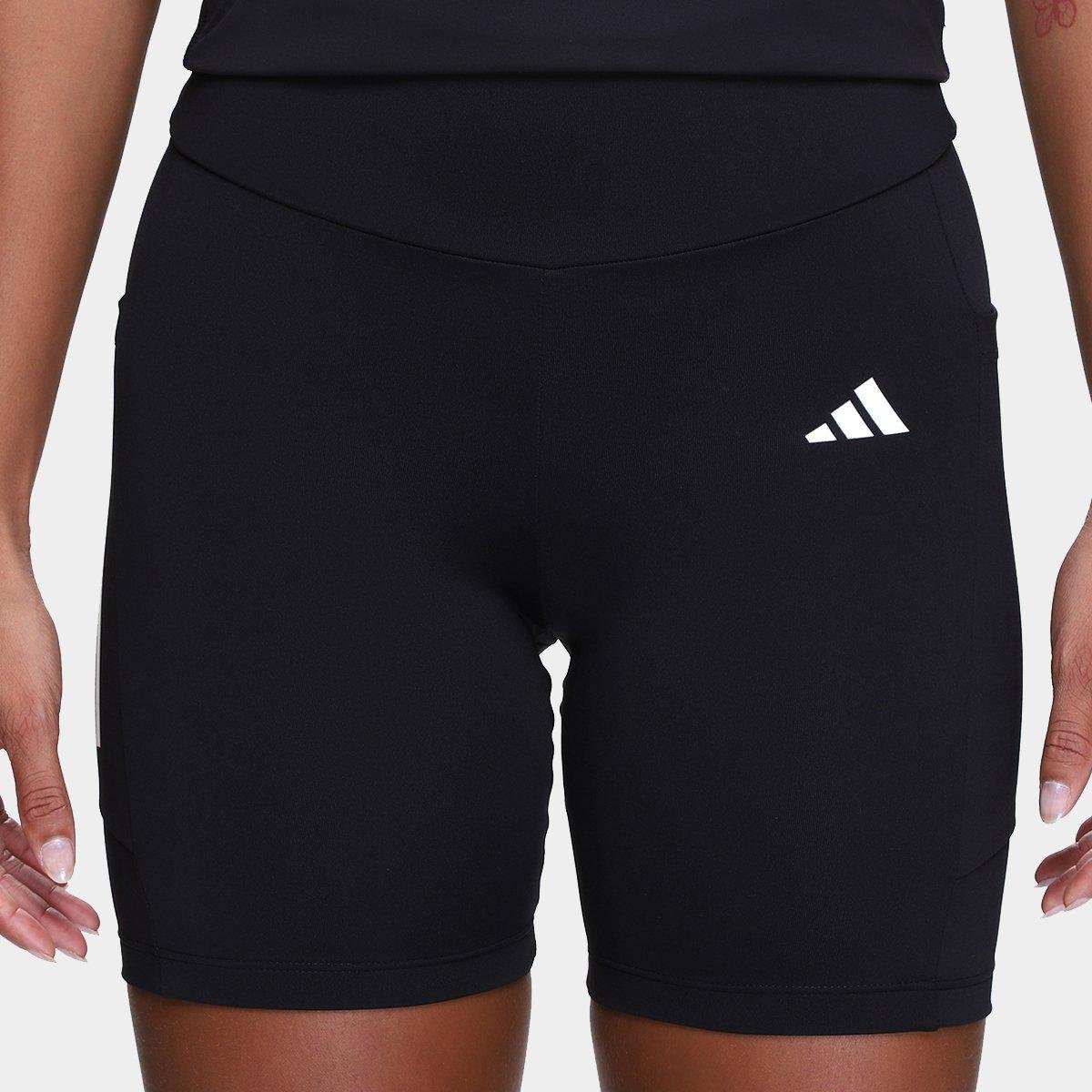 Short Adidas 3 Listras Com Bolso Feminino Menor preço em Short Adidas 3 Listras Com Bolso Feminino