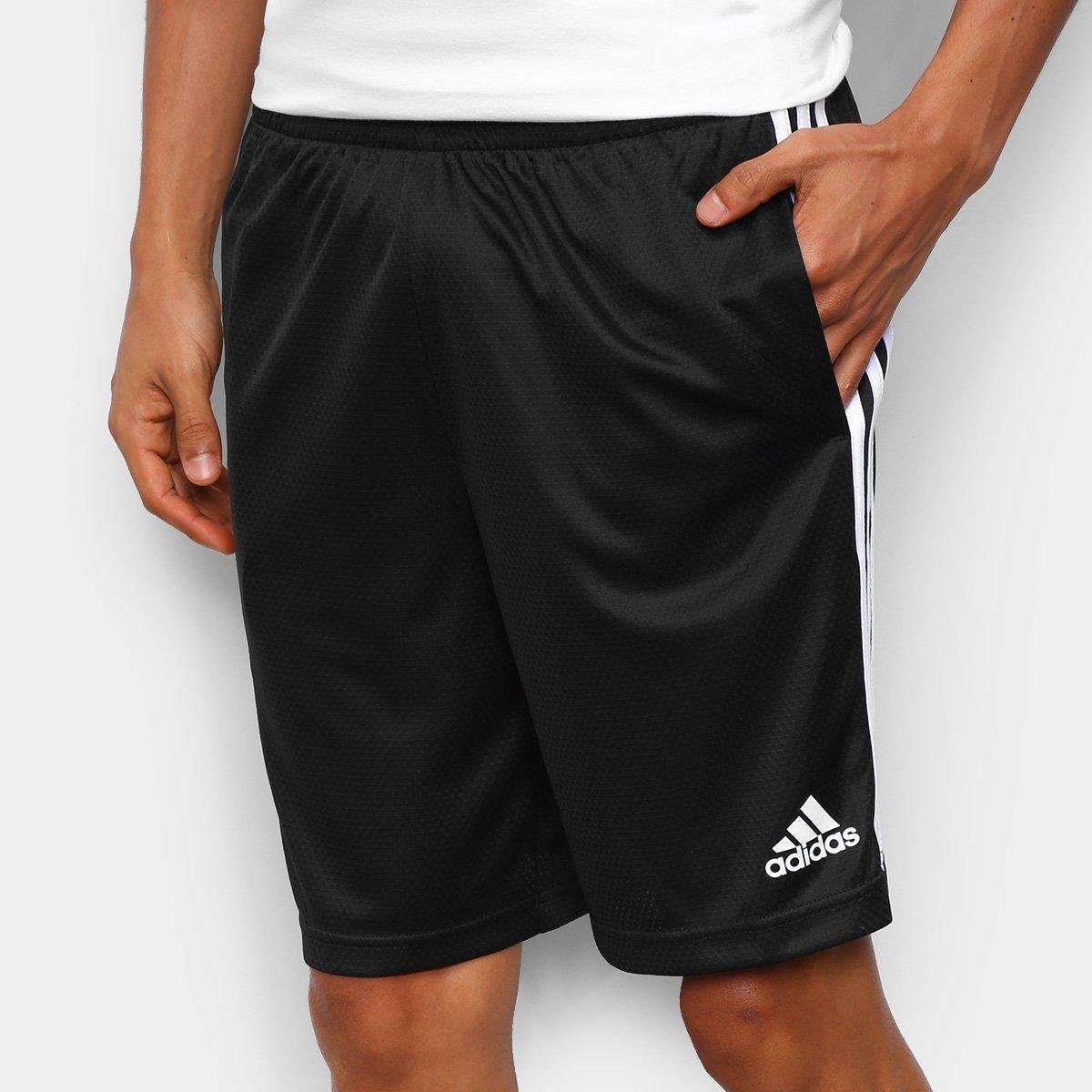 Short Adidas 3 Listras Masculino Menor preço em Short Adidas 3 Listras Masculino