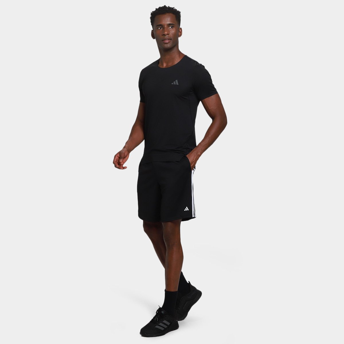 Short Adidas 3 Listras Masculino - 4