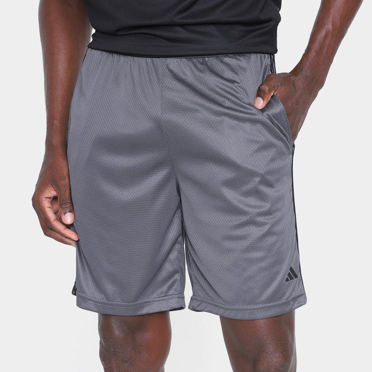 Short Adidas 3 Listras Masculino Menor preço em Short Adidas 3 Listras Masculino