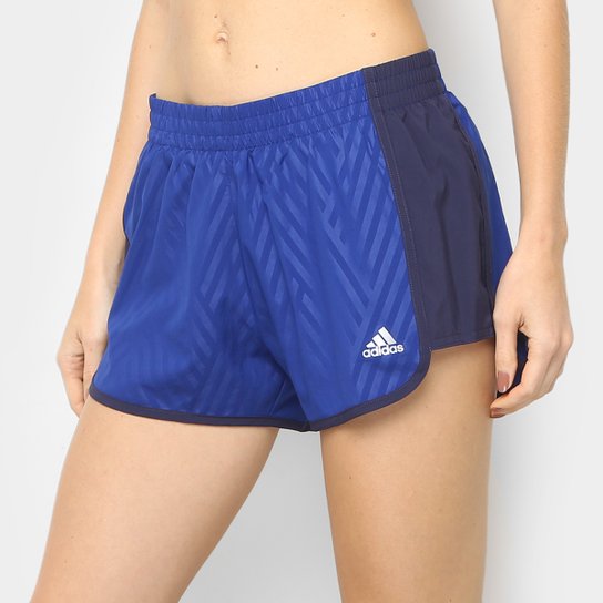 Short Adidas Braid Feminino - Azul Royal