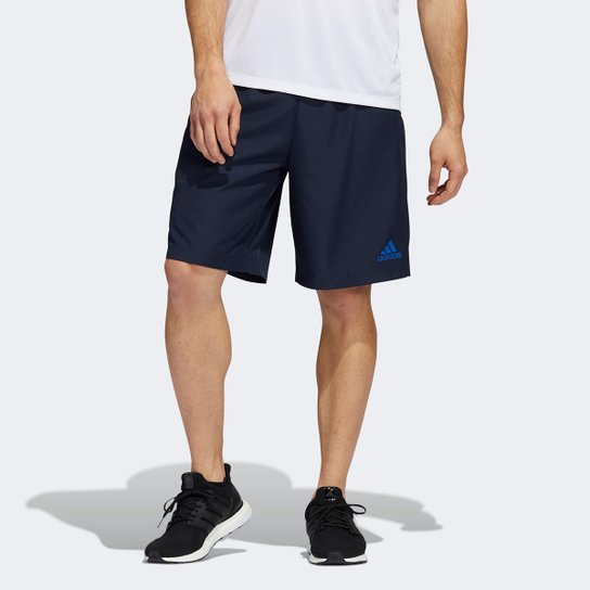 Short Adidas Colorblock Masculino - Azul Menor preço em Short Adidas Colorblock Masculino - Azul