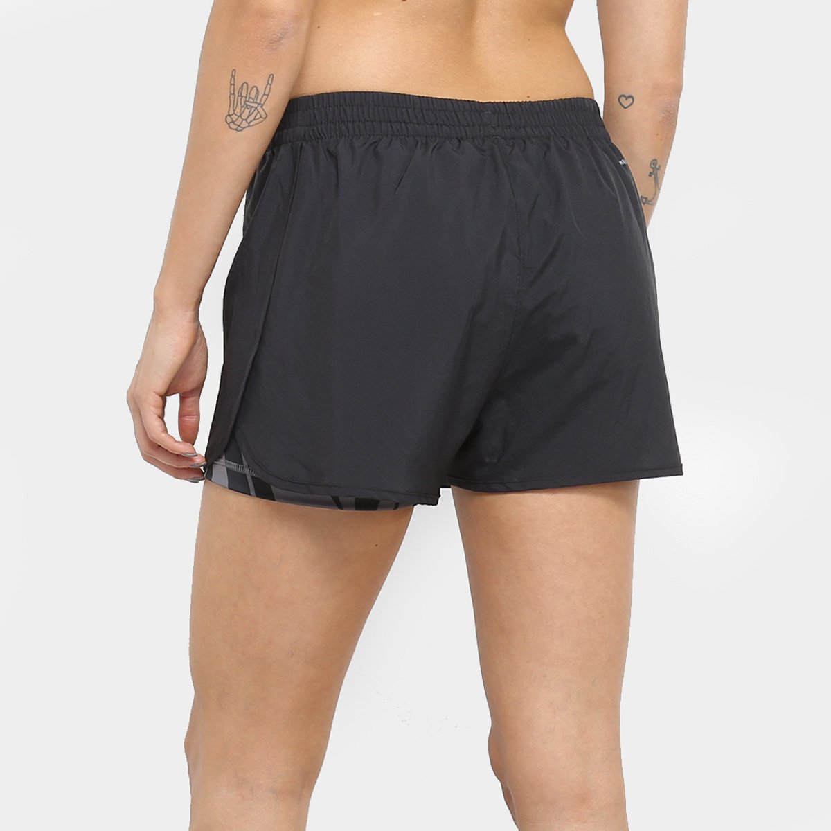 short adidas d2m feminino