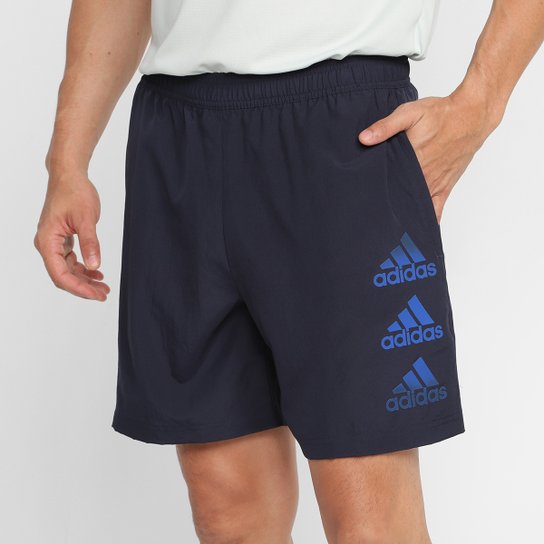 Short Adidas D2M Logo Masculino - Marinho Menor preço em Short Adidas D2M Logo Masculino - Marinho