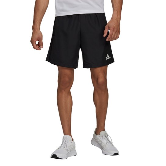 Short Adidas D2M RipsTop Masculino - Preto Menor preço em Short Adidas D2M RipsTop Masculino - Preto