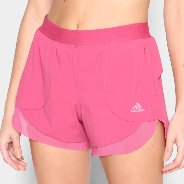Short Adidas Elev Feminino - Rosa | Netshoes