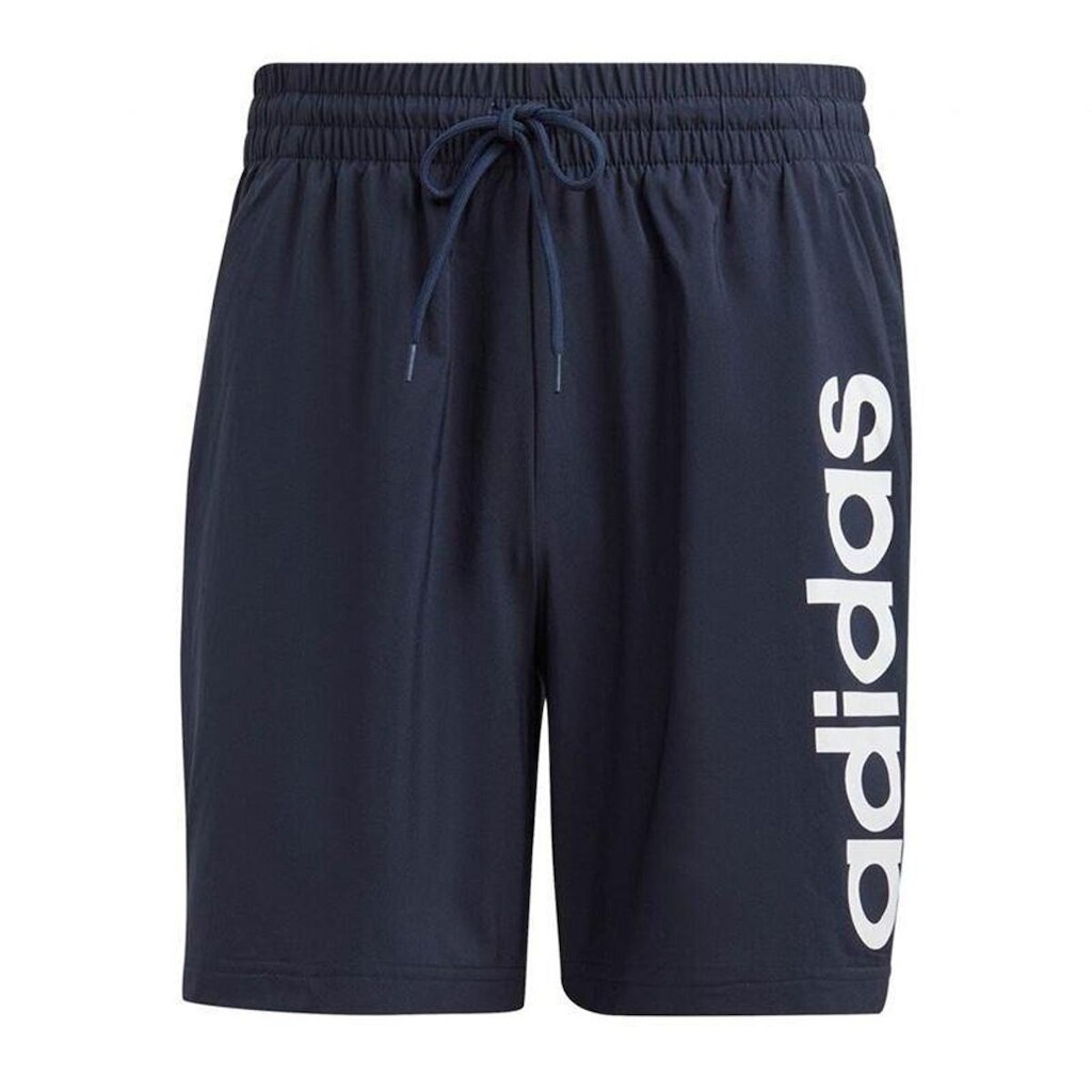 Short Adidas Essential Chelsea Linear Preto / Branco  P