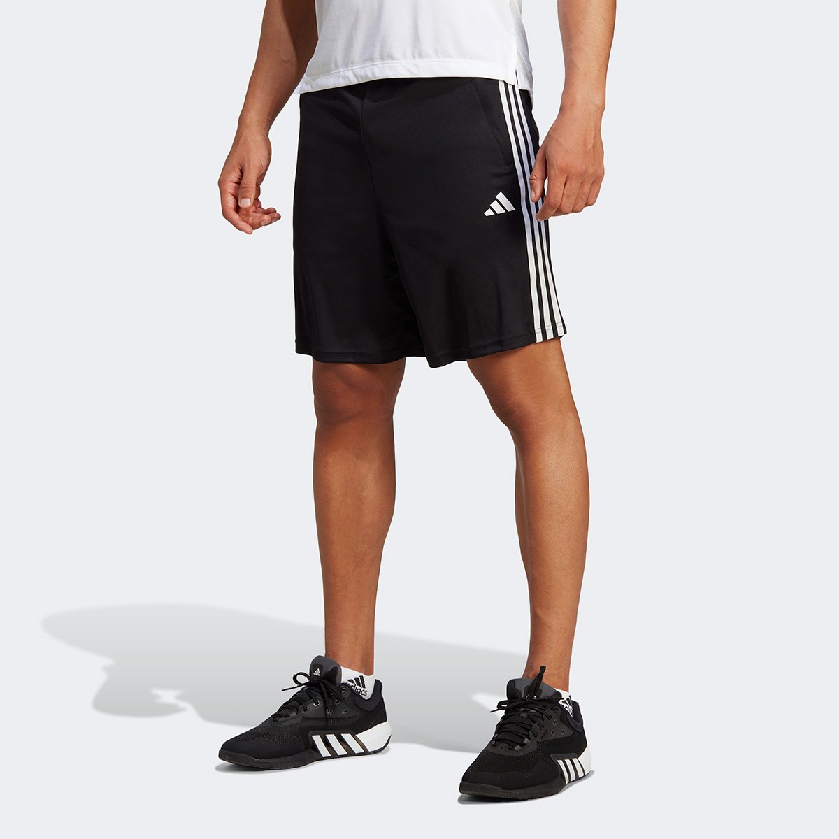 Short Adidas Essentials 3 Listras Masculino