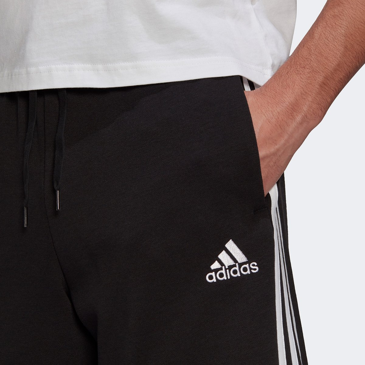 Short Adidas Essentials 3 Listras Masculino - 2