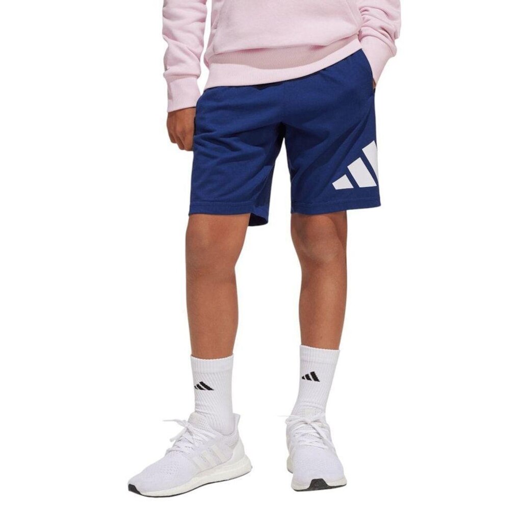 Short Adidas Essentials Big Logo Infantil - Marinho 11-12