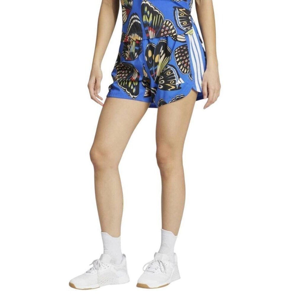 Short Adidas Farm Rio Feminino - Azul P