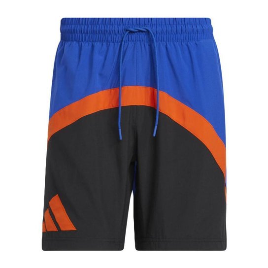 SHORT ADIDAS GALAXY BASKETBALL MASCULINO - Preto+Laranja Menor preço em SHORT ADIDAS GALAXY BASKETBALL MASCULINO - Preto+Laranja