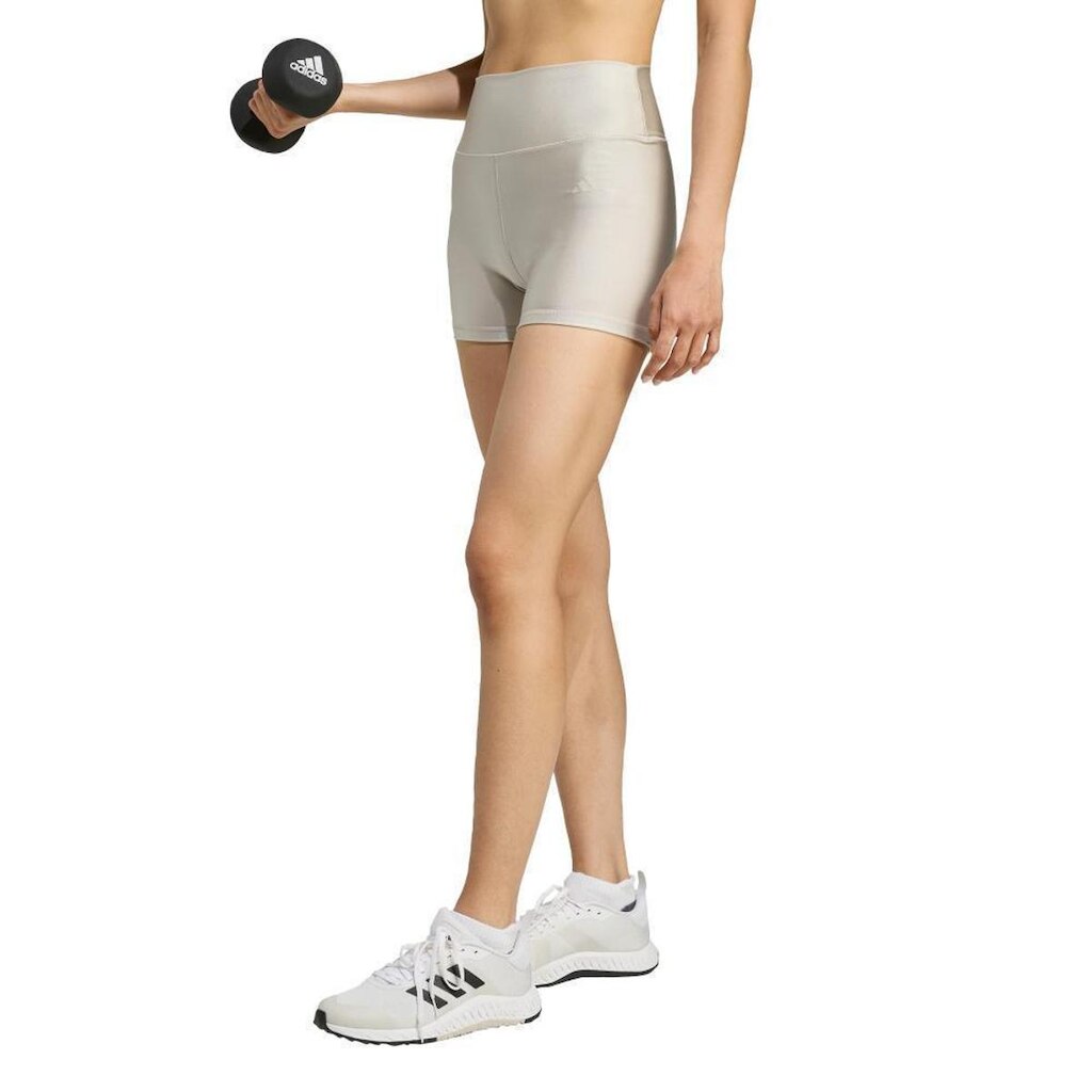 Short Adidas Optime Essentials 4" Shine Feminino