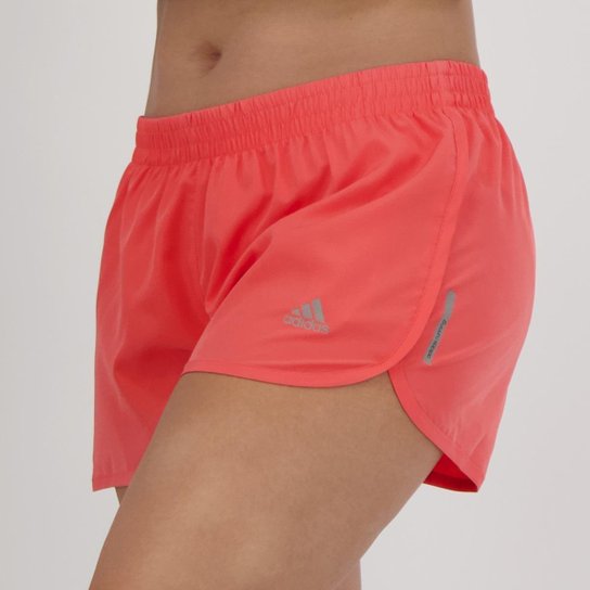 Short Adidas Run Feminino Rosa - Rosa Menor preço em Short Adidas Run Feminino Rosa - Rosa