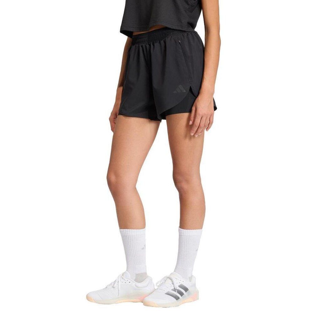 Short Adidas s 2 Em 1 D4T Go To Feminino
