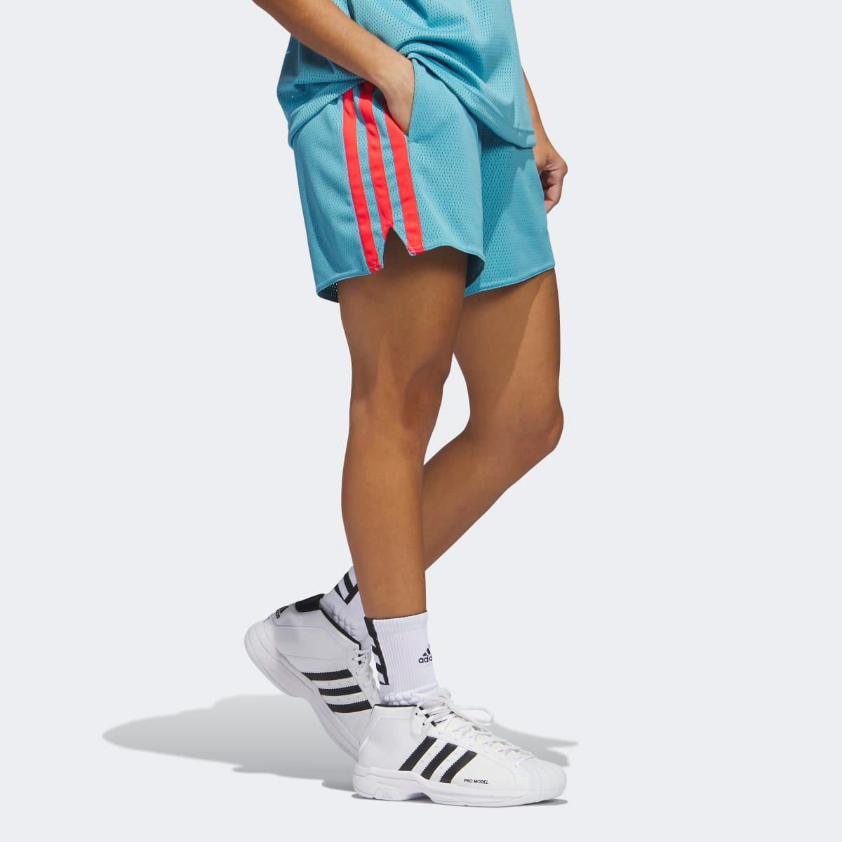 Short Adidas Select 3 Stripes Feminino - 1