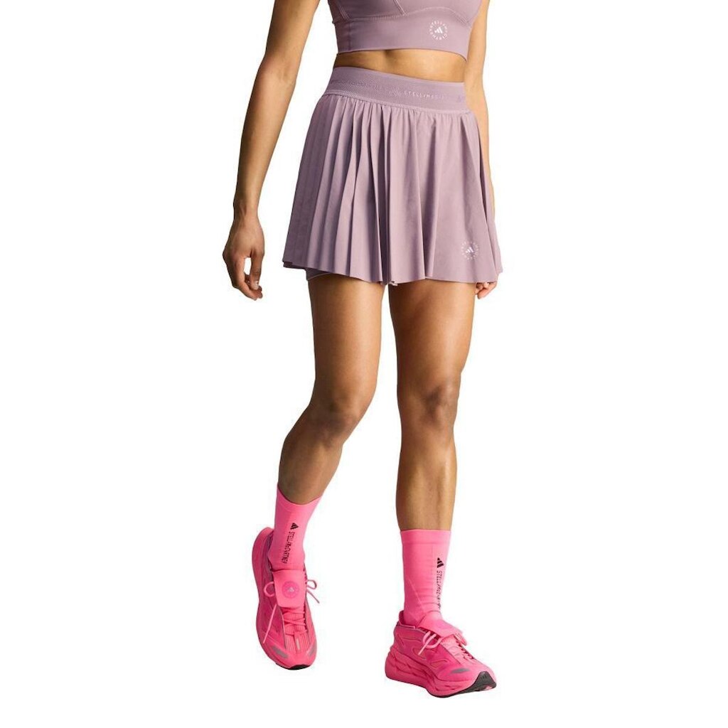 Short Adidas Treino Plissado By Stella Mccartney Feminino