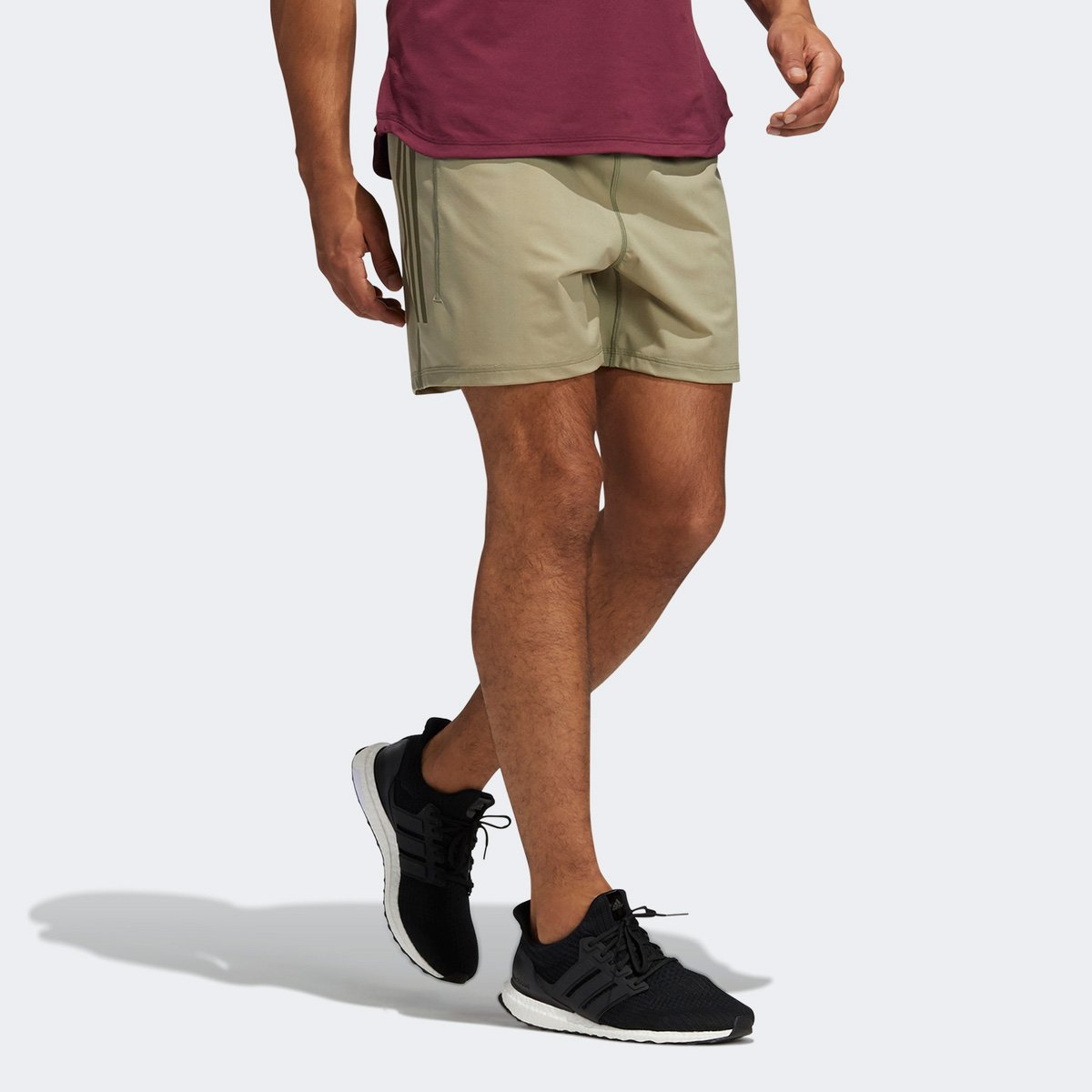 Short Adidas Yoga Masculino Marrom Netshoes