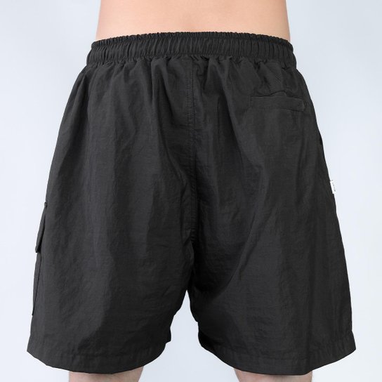 Short Alive Tec Cargo Preto