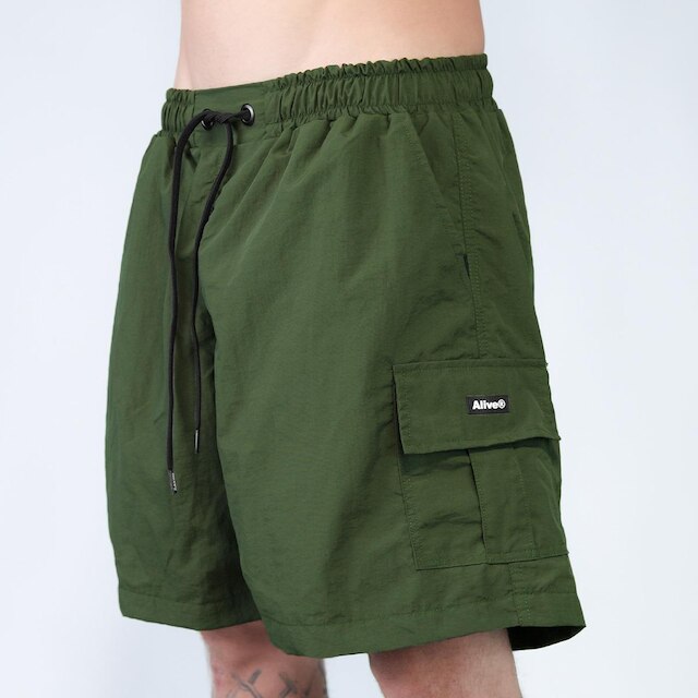 Short Alive Tec Cargo Verde