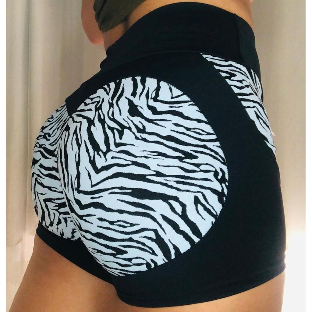 Short Animal Print