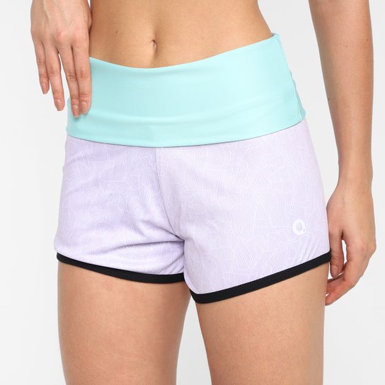 Short Área Sports Weak Feminino - Lilás Menor preço em Short Área Sports Weak Feminino - Lilás