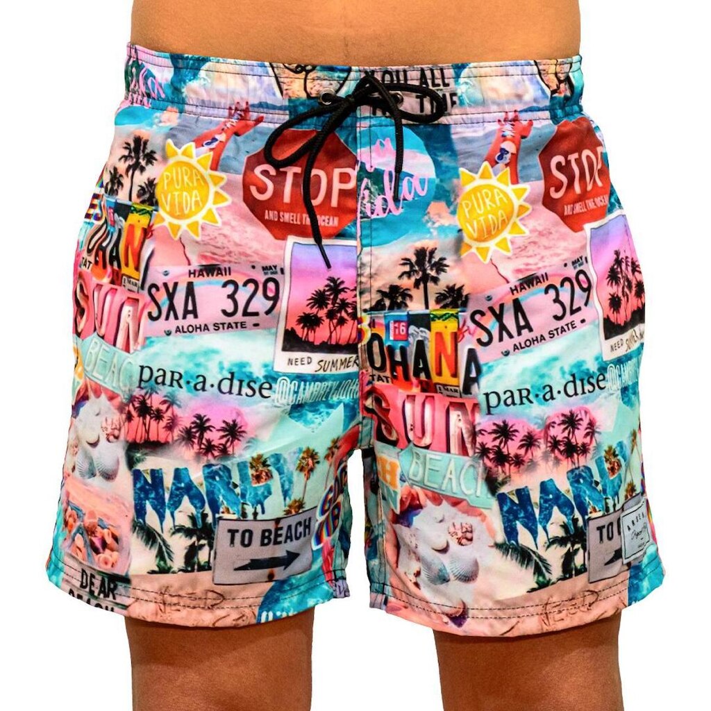 Short Arsenal Sw Paradise Azul GG