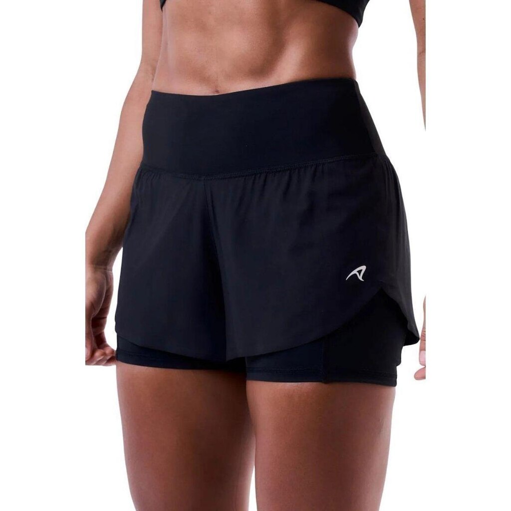 Short Authen Signature Samba 2in1 3 Bolsos Feminino