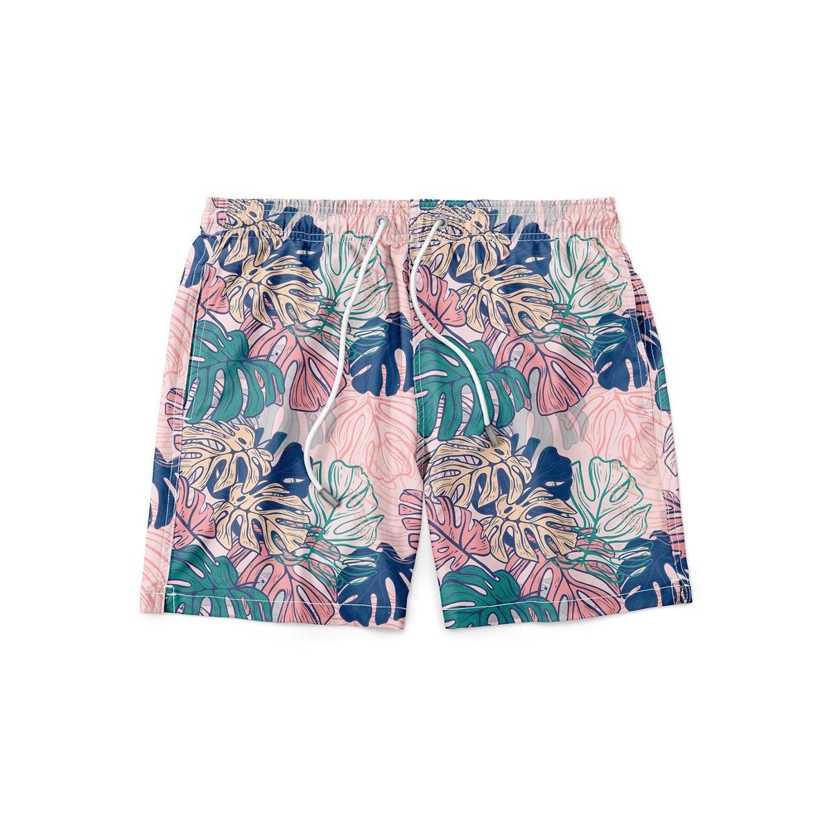 short para banho de piscina masculino