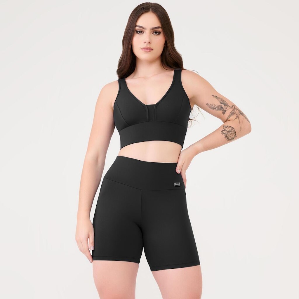 Short Basics Poliamida Donna Carioca