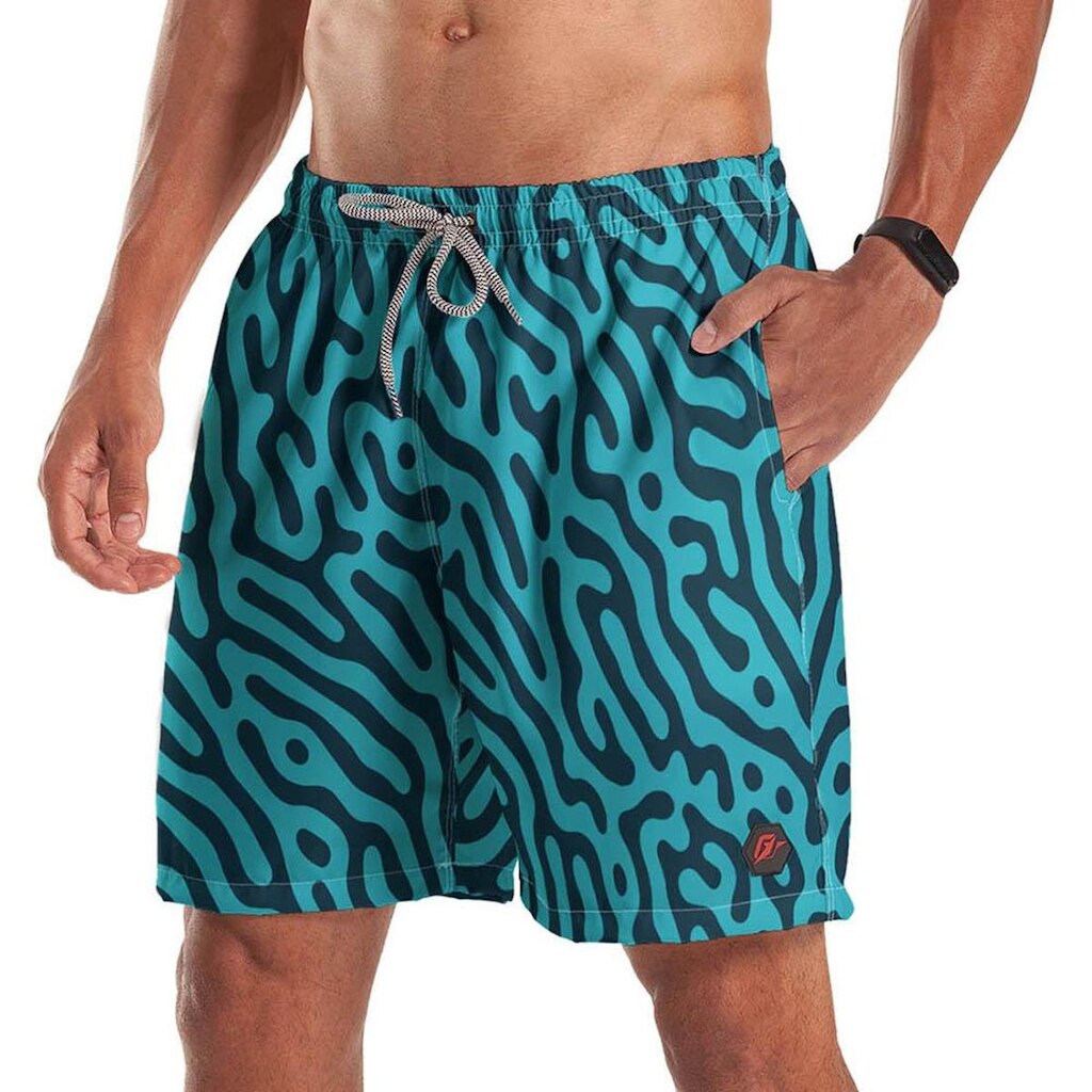 Short Bermuda Animal Print Verde