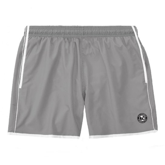 Short Bermuda California Wear Praia Lisa Liso Masculina Tactel Básico - Cinza é ruim? Short Bermuda California Wear Praia Lisa Liso Masculina Tactel Básico - Cinza é boa?