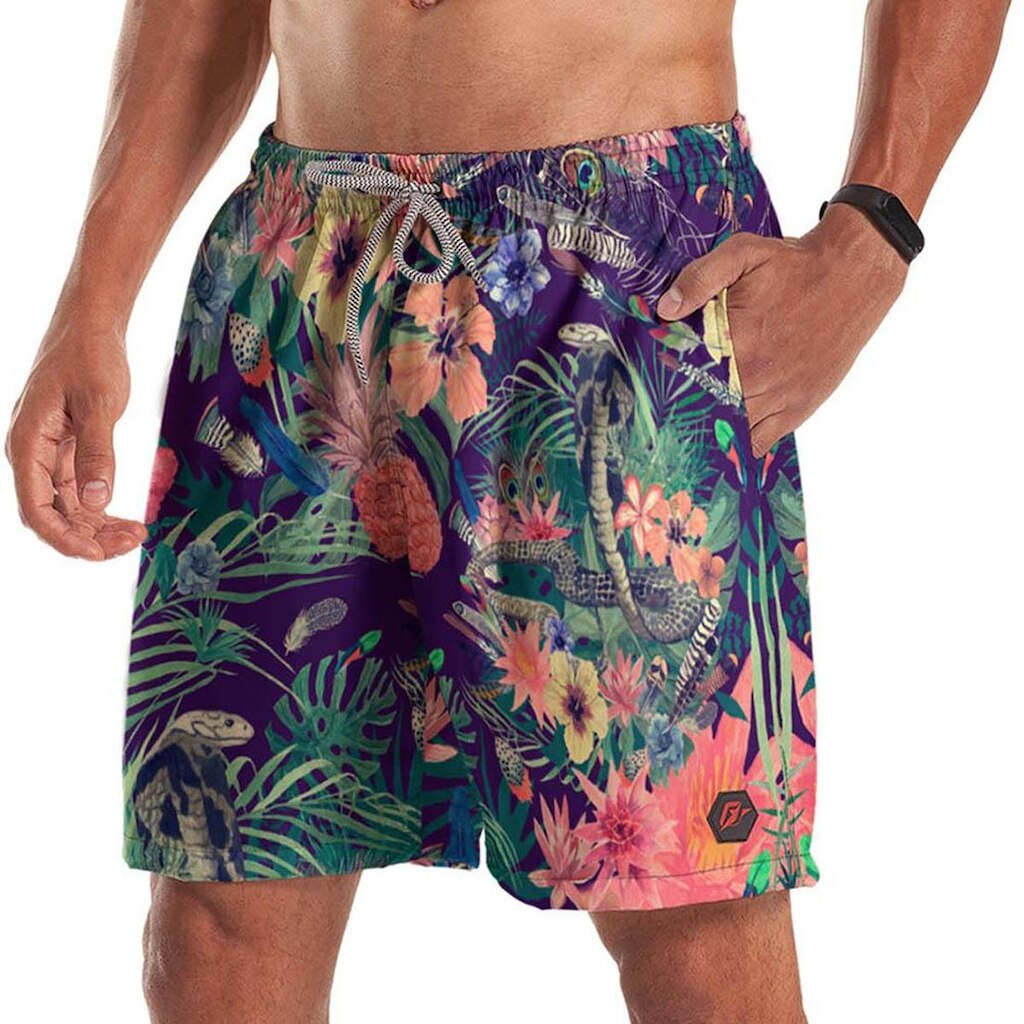 Short Bermuda Cobra Floral 1
