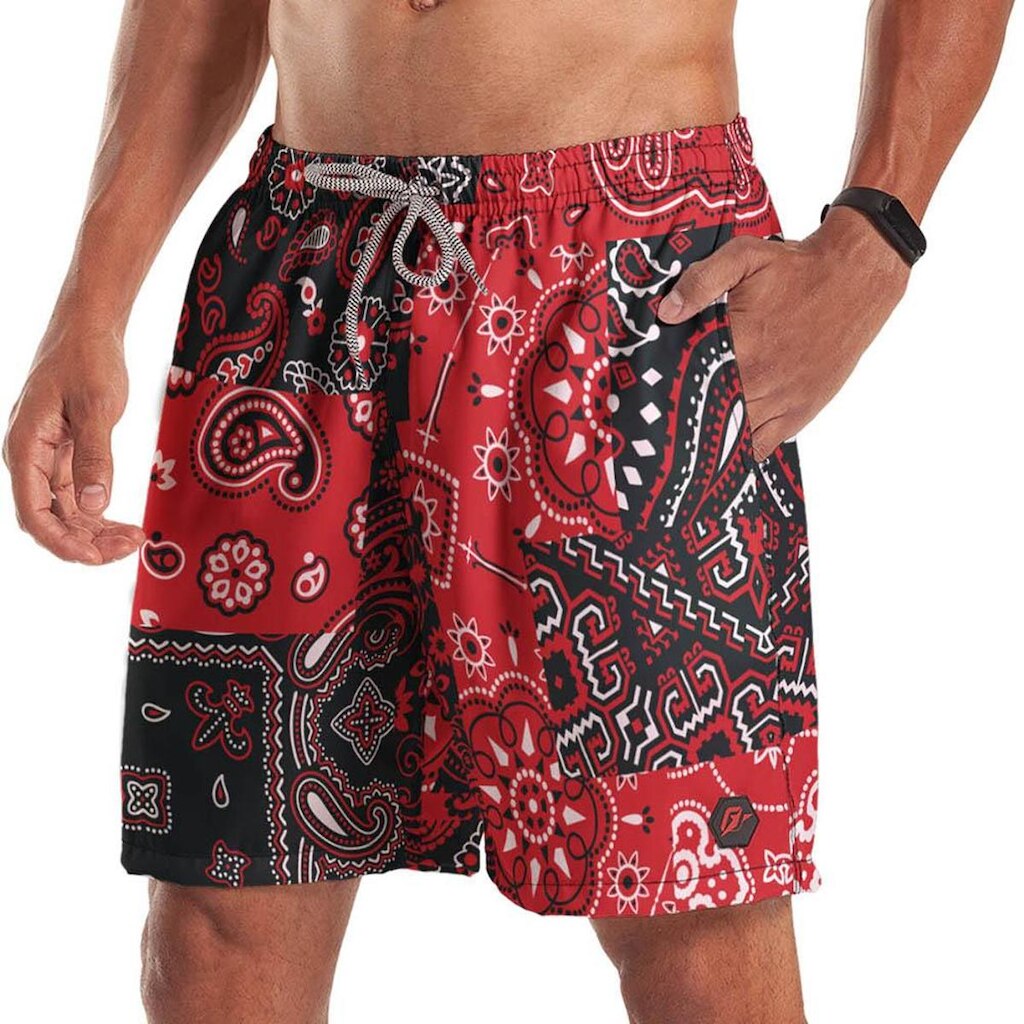 Short Bermuda Estampa Lenço Paisley 2