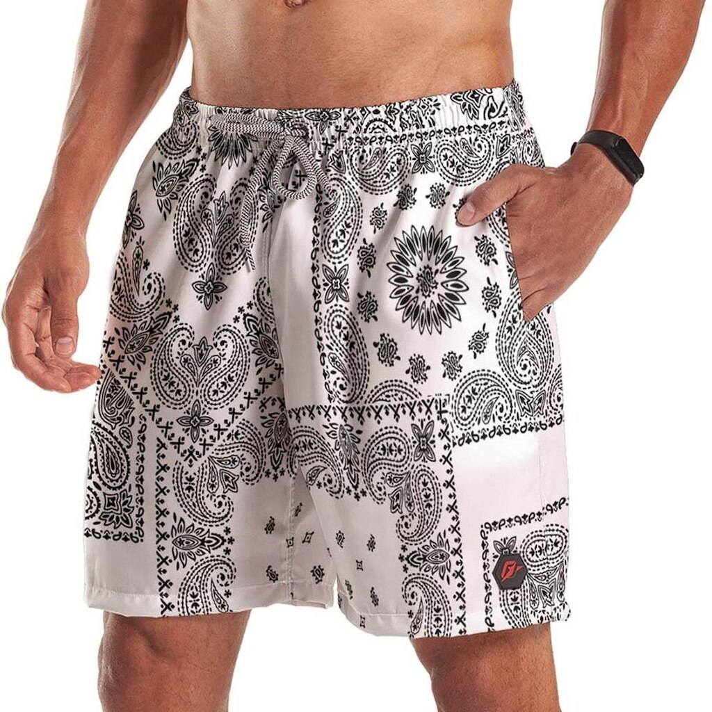 Short Bermuda Estampa Lenço Paisley 4