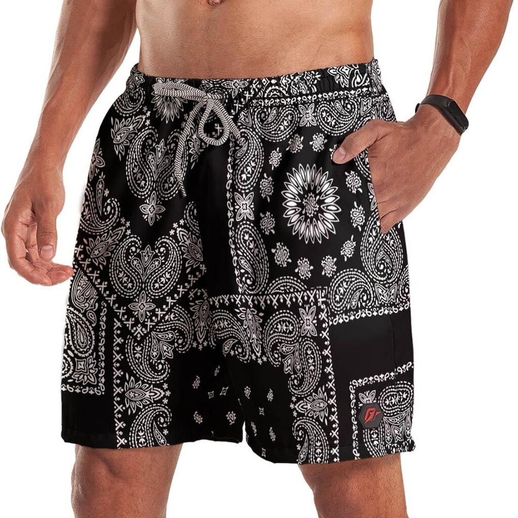 Short Bermuda Estampa Lenço Paisley 5