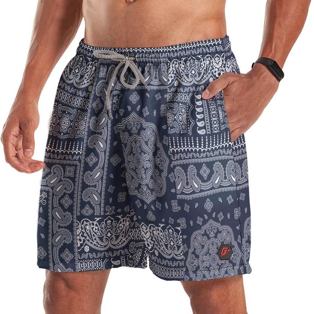 Short Bermuda Estampa Lenço Paisley 6