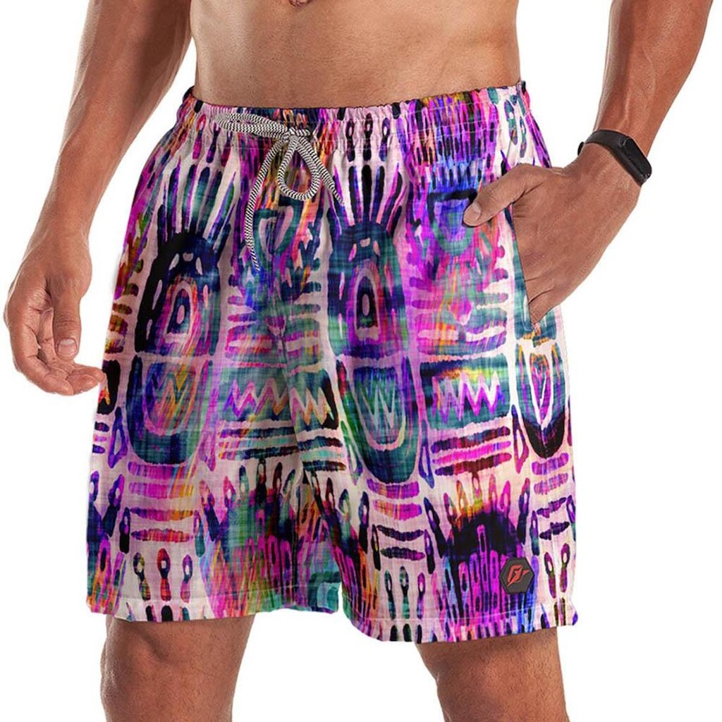 Short Bermuda Étnico Tribal