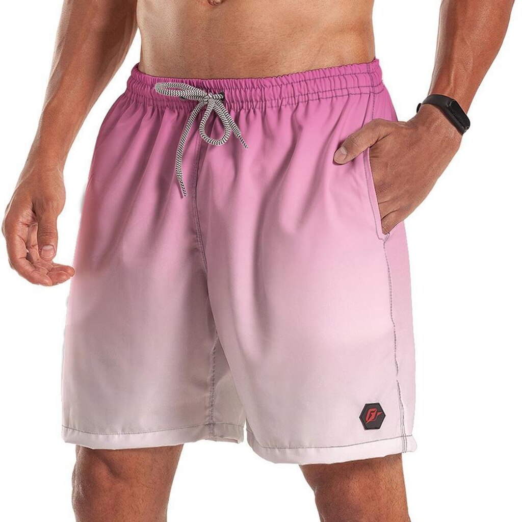 Short Bermuda OverFame Gradiente Tie Dye Rosa Light