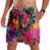 Short Bermuda Tie Dye Bubble 1 - Rosa