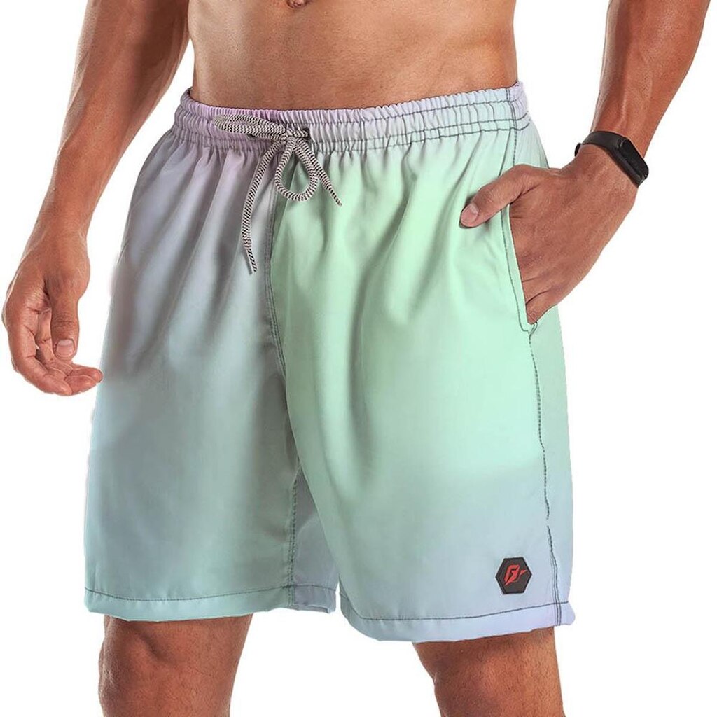 Short Bermuda Tie Dye Degradê Pasteis 2