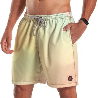 Short Bermuda Tie Dye Degradê Pasteis 5
