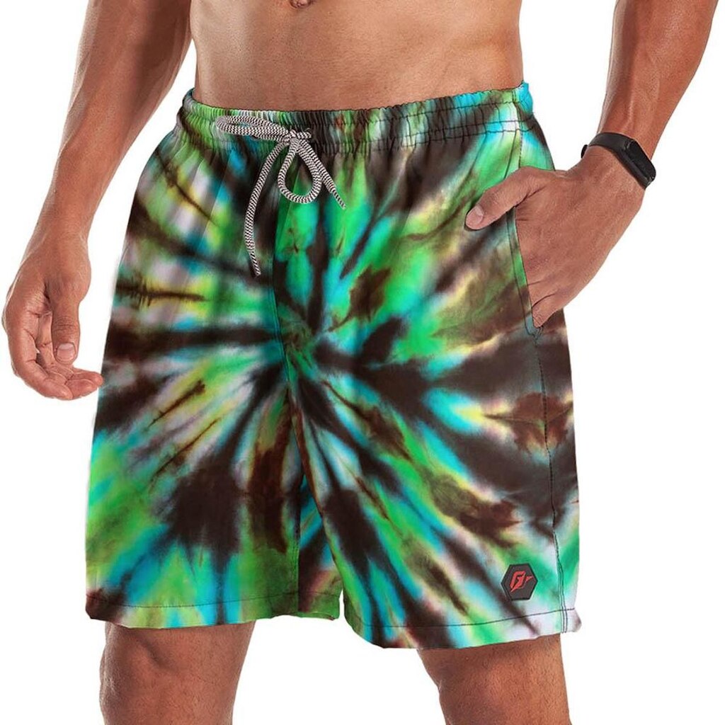 Short Bermuda Tie Dye Espiral Militar 1