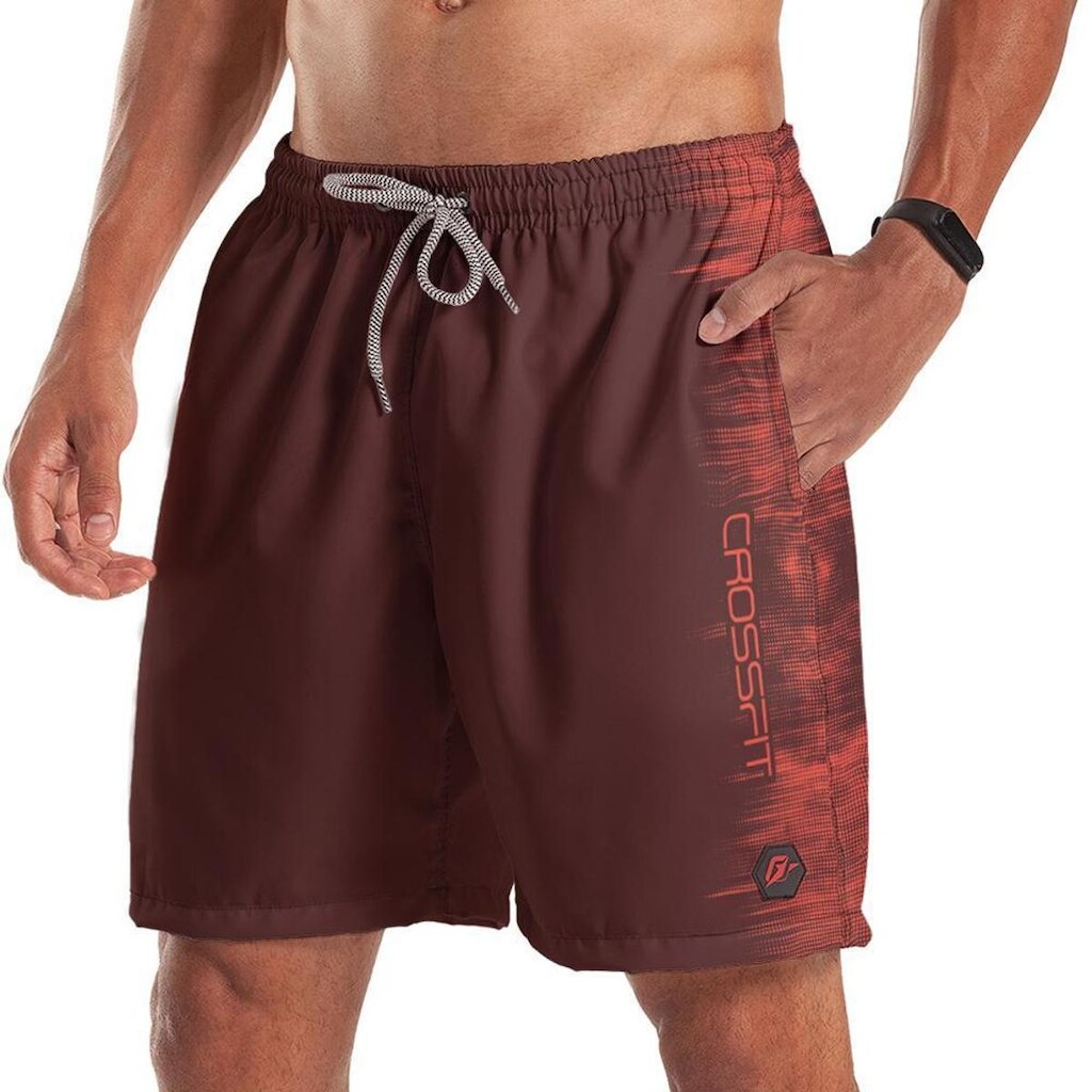 Short Bermuda Treino Tecnodots Vinho
