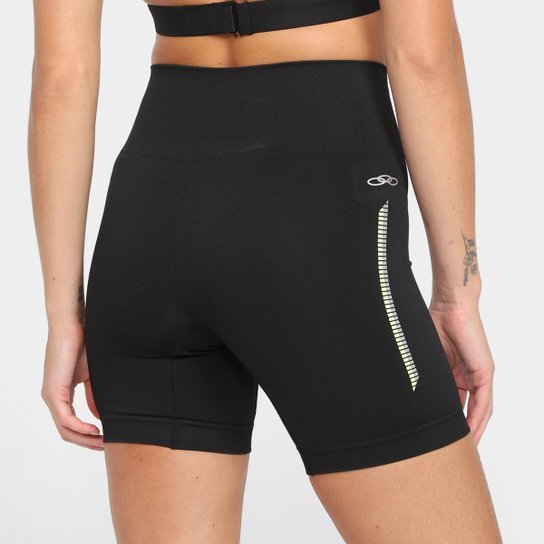 Short Biker Olympikus Knit Feminino