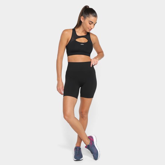 Short Biker Olympikus Knit Feminino