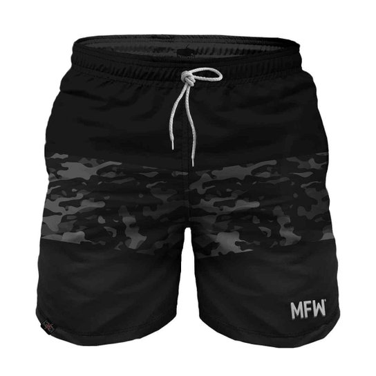 Short Black Camo Camuflado Tactel Masculino com Bolsos - Preto é ruim? Short Black Camo Camuflado Tactel Masculino com Bolsos - Preto é boa?