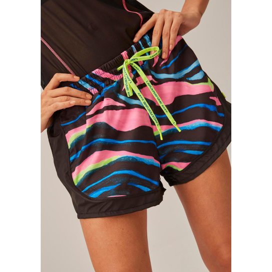 Short Boxer Estampado Com Recorte Sport Easy